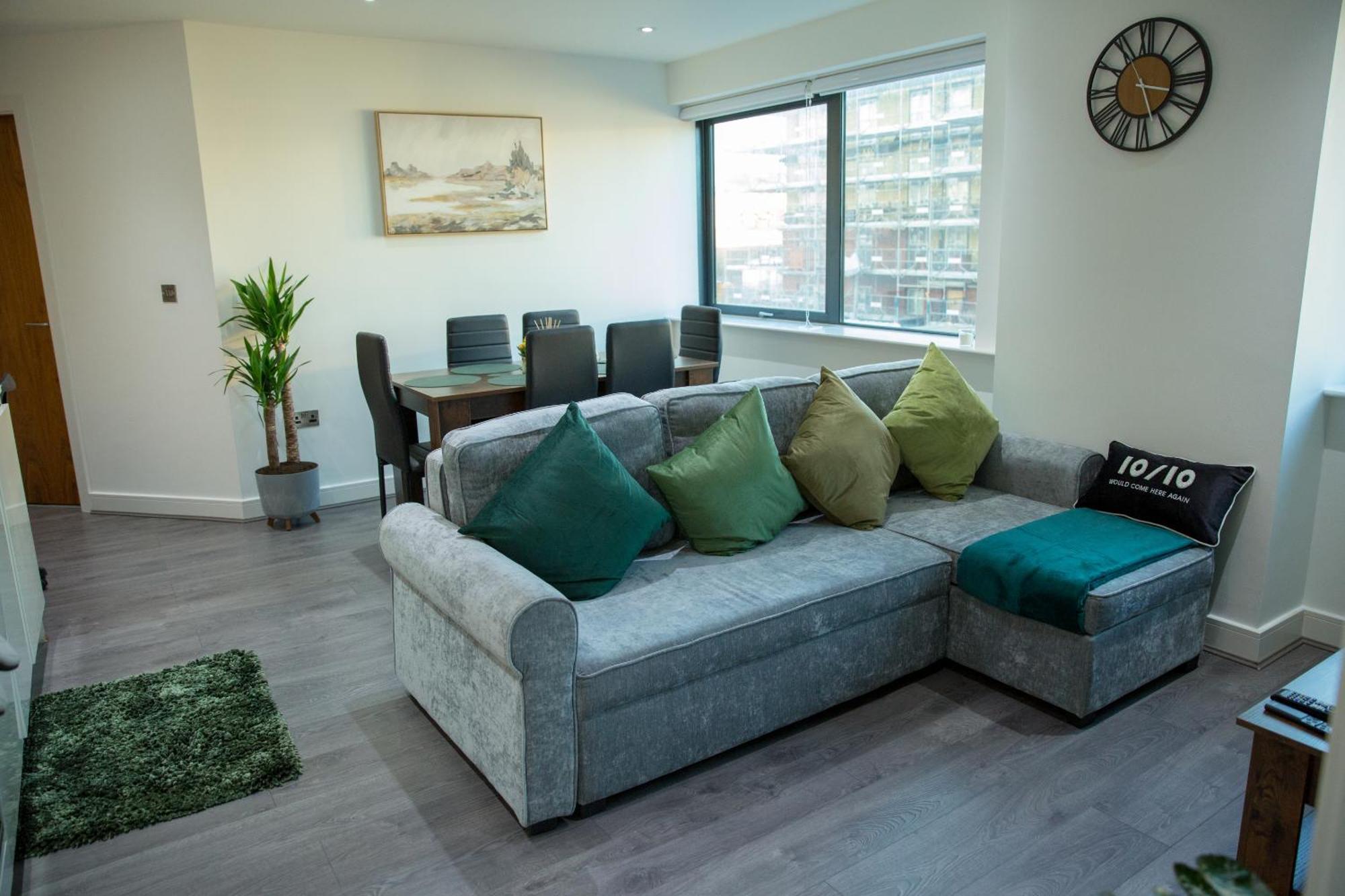 Sweet Stay, 2 Bed Apartment Birmingham Zewnętrze zdjęcie