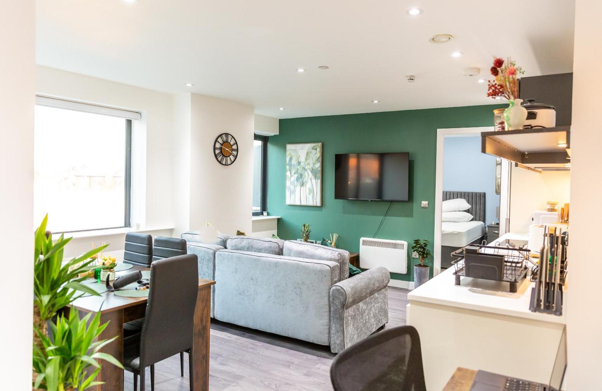 Sweet Stay, 2 Bed Apartment Birmingham Zewnętrze zdjęcie